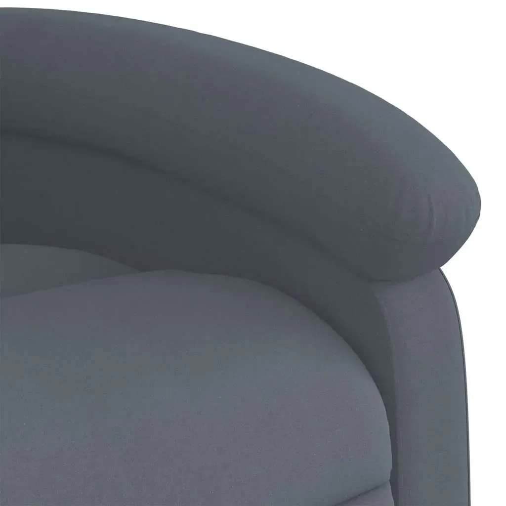 Electric Stand up Massage Recliner Chair Dark Grey Velvet Price