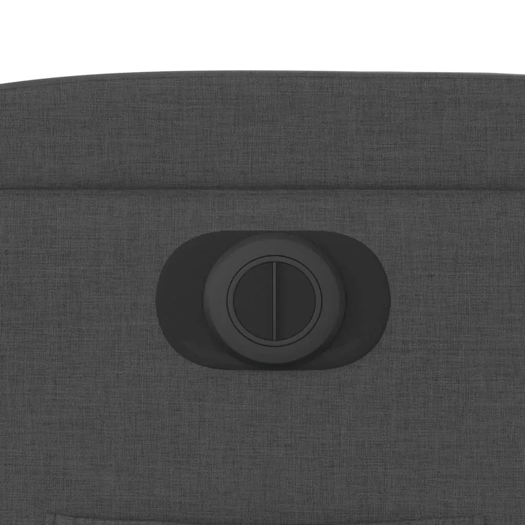 Electric Recliner Chair Dark Grey Fabric Price