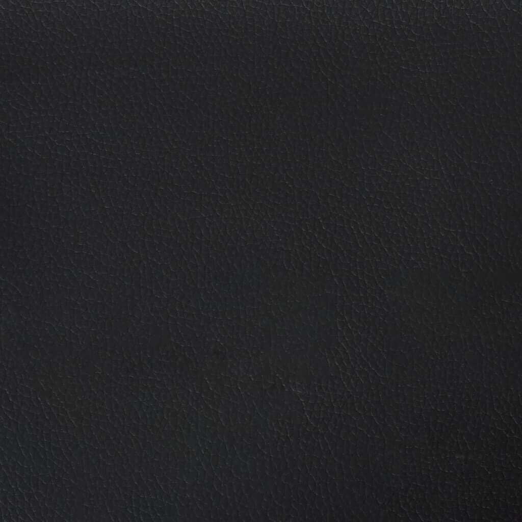 Bed Frame without Mattress Black 152x203 cm Queen Faux Leather Price