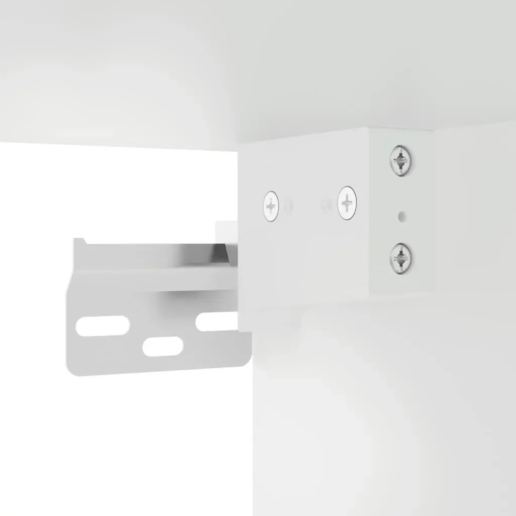 5 Piece TV Wall Cabinets with LED Lights White Price