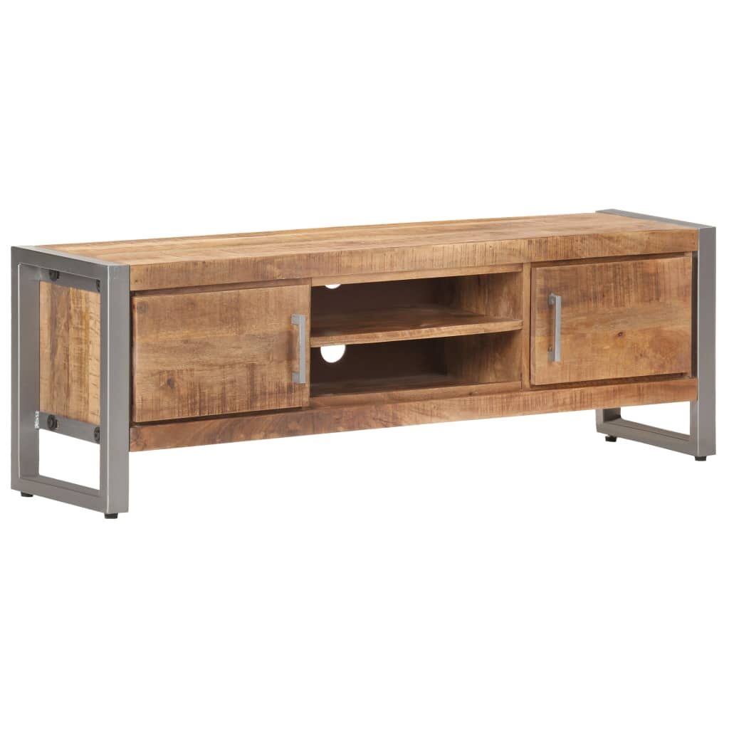 TV Cabinet 120x30x40 cm Rough Mango Wood Price