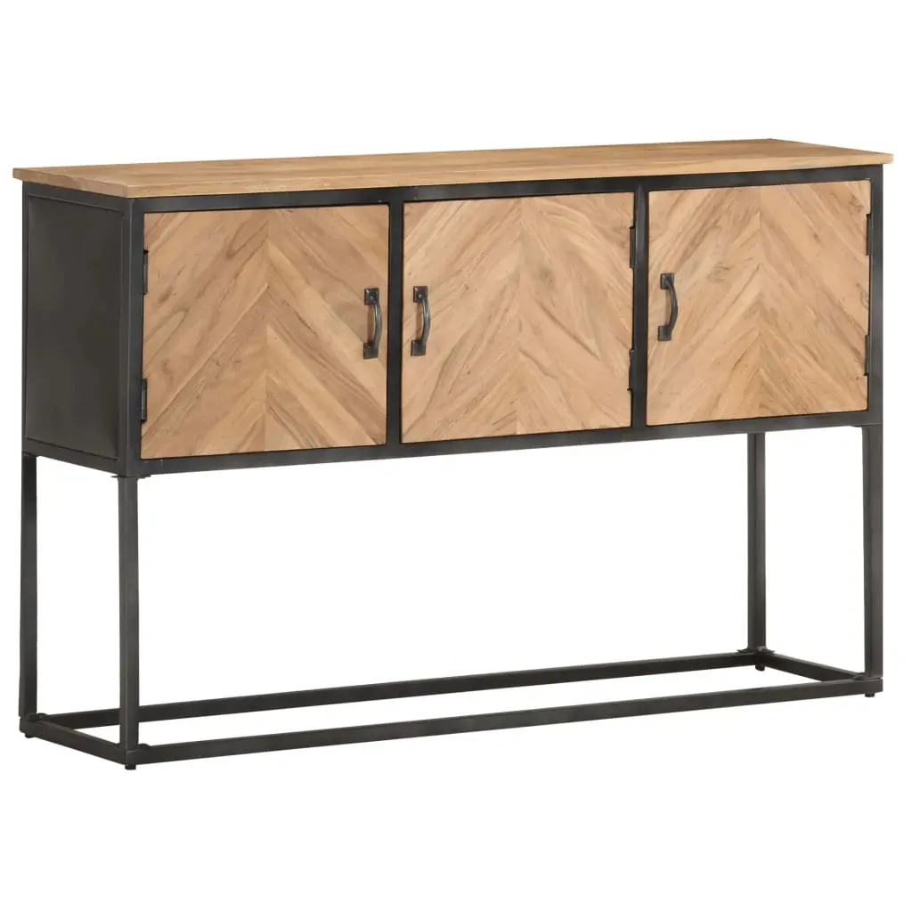 Sideboard 120x30x75 cm Solid Acacia Wood Price