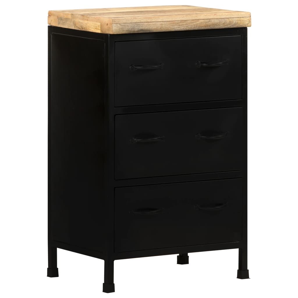 Sideboard 47x35x76 cm Rough Mango Wood Price