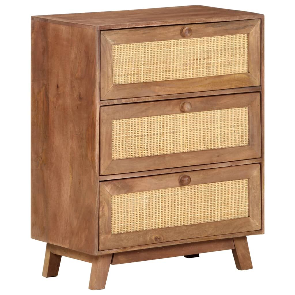 Sideboard 61x35x76 cm Solid Mango Wood Price