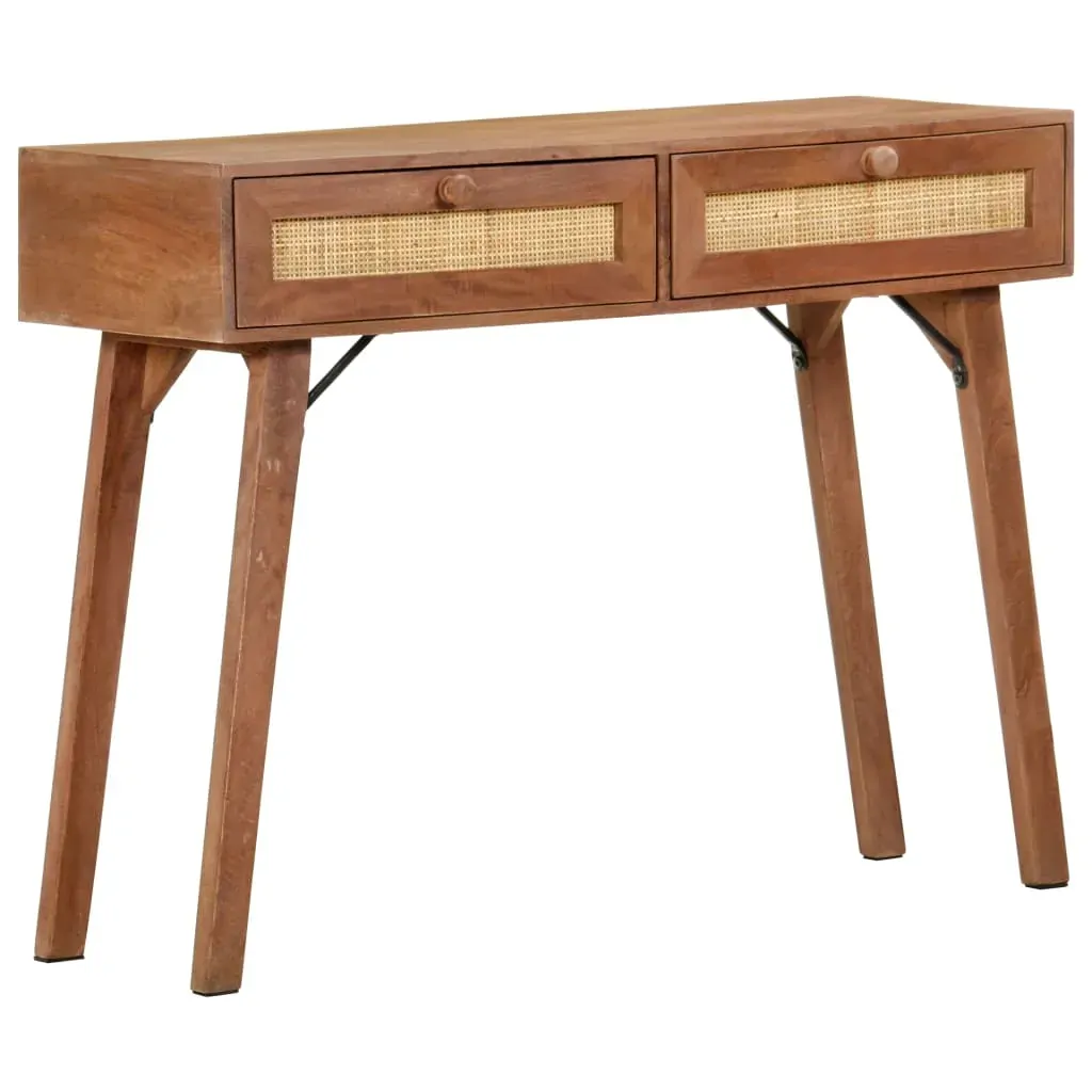 Console Table 100x35x76 cm Solid Mango Wood Price