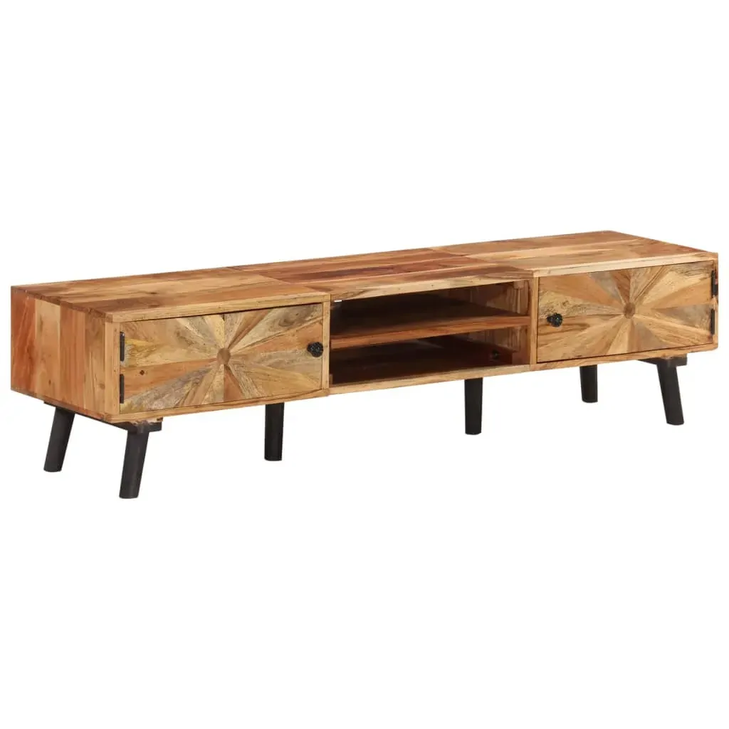 TV Cabinet 145x35x35 cm Solid Wood Acacia Price