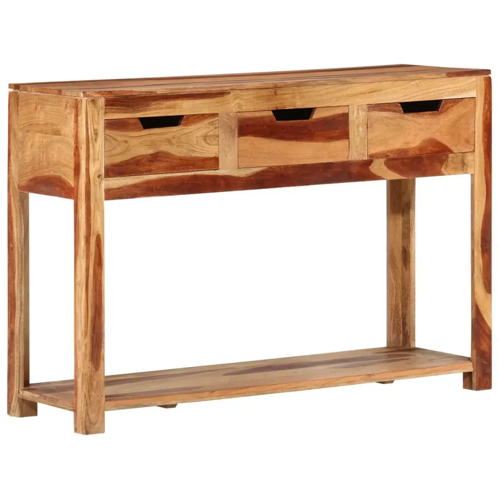 Console Table 110x35x75 cm Solid Wood Acacia Price