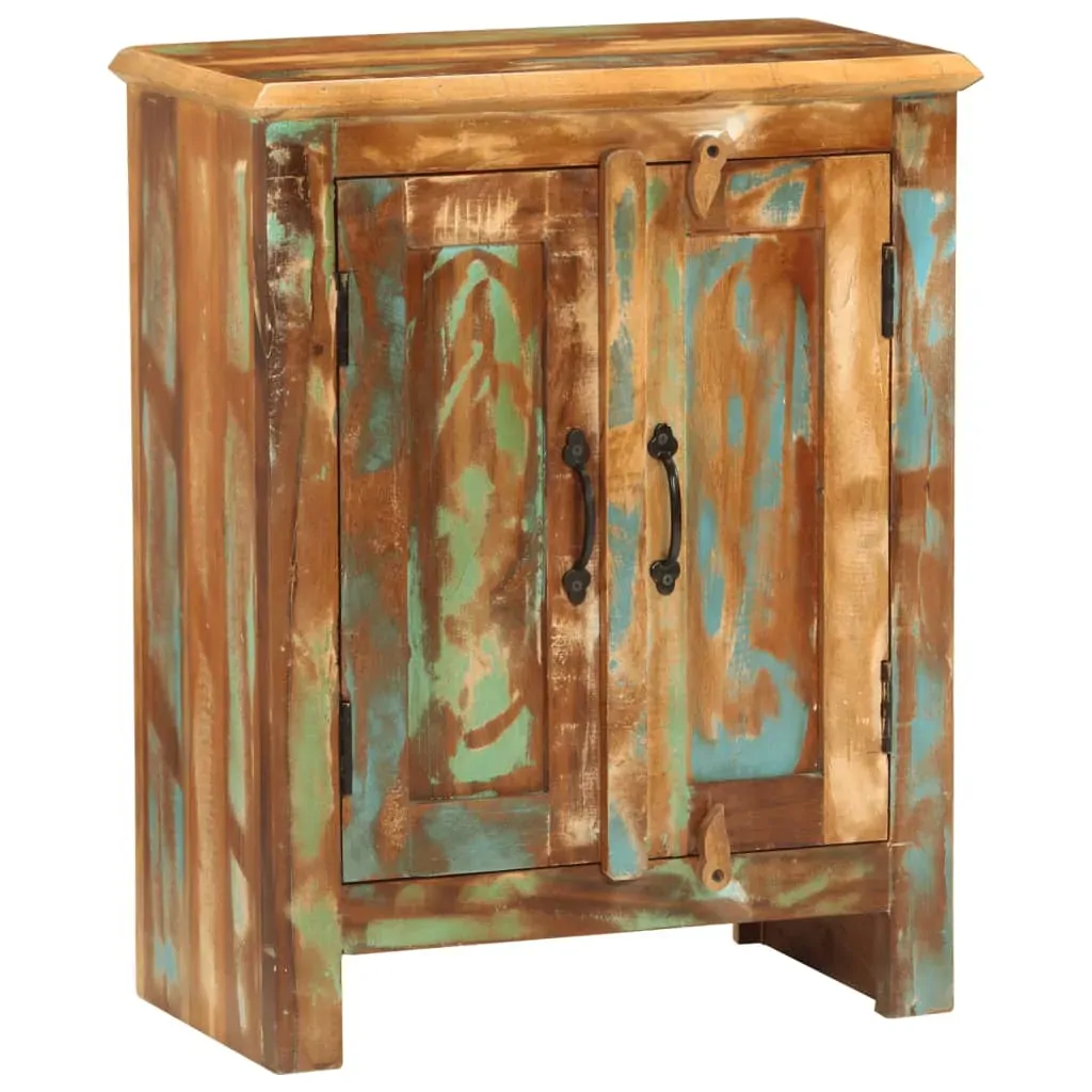 Sideboard with 2 Doors 55x30x70 cm Solid Wood Reclaimed Price