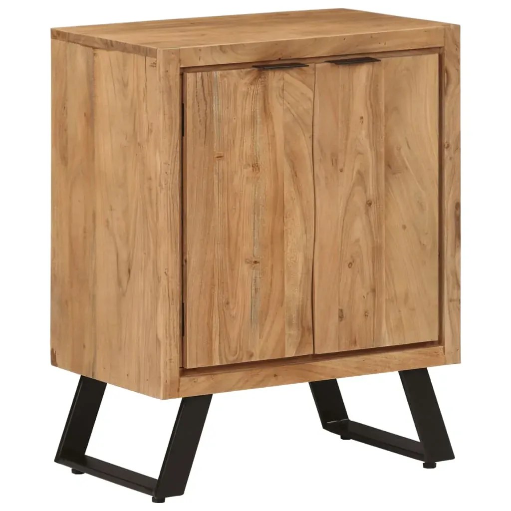 Sideboard with 2 Doors 55x36x72 cm Solid Wood Acacia Price