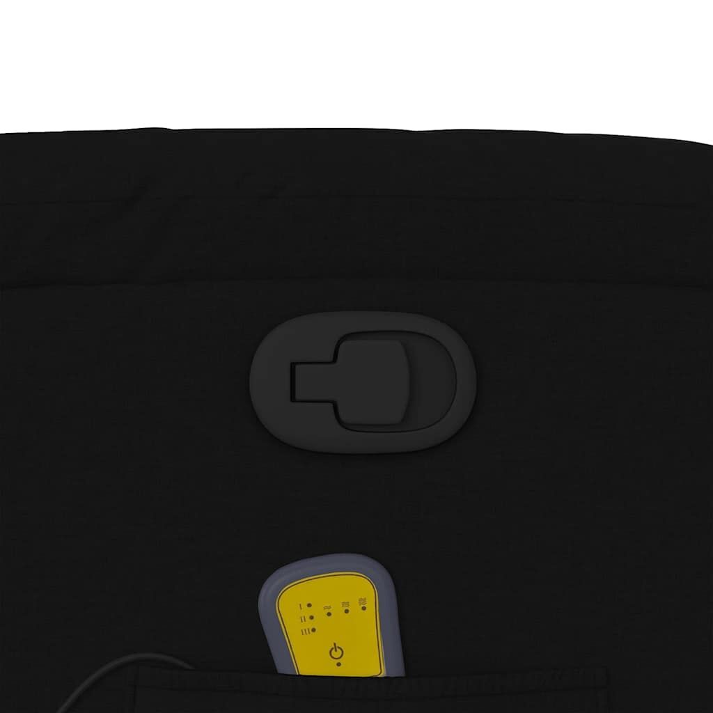 Massage Recliner Chair Black Fabric Price