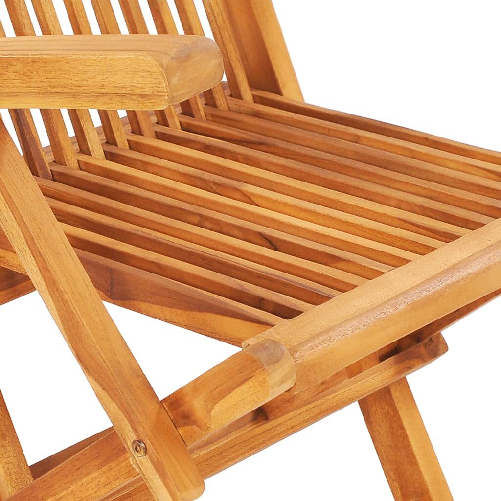 7 Piece Folding Outdoor Dining Set Solid Teak Wood Price