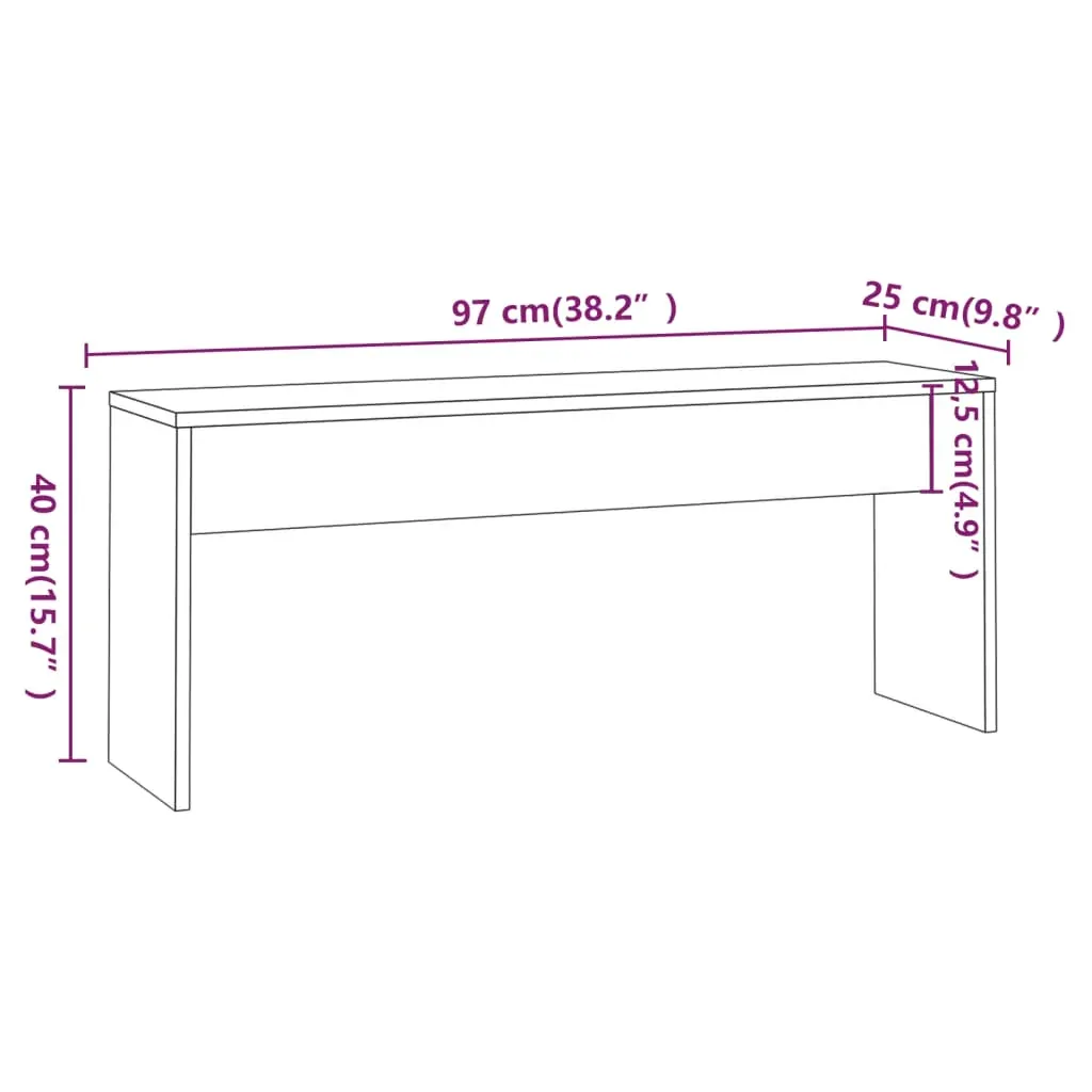 3 Piece Dining Set Sonoma Oak Engineered Wood Price