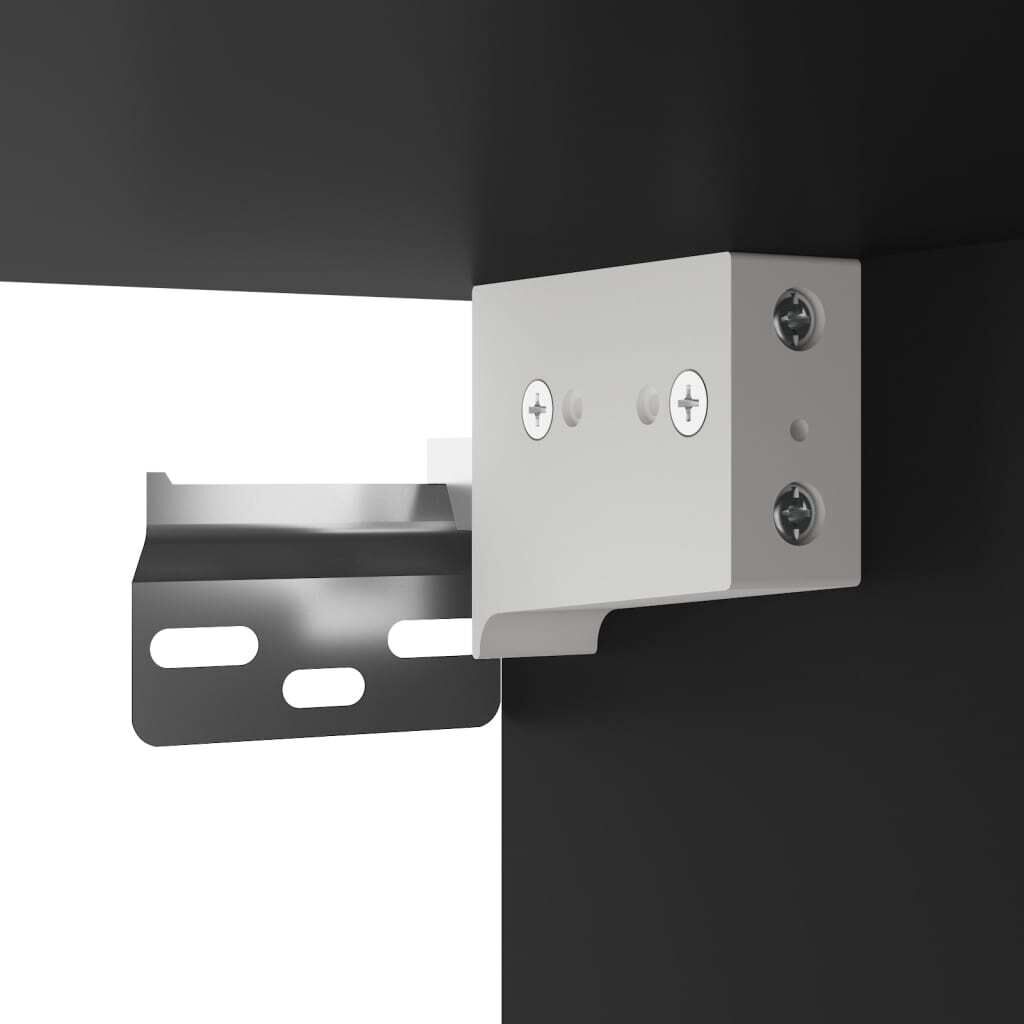 Wall-mounted Bedside Cabinets 2 pcs Black 34x30x20 cm Price