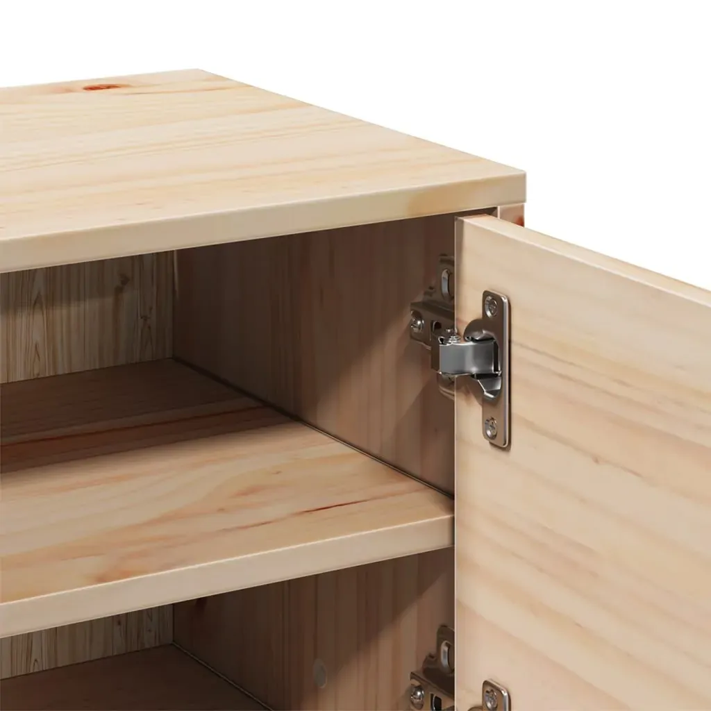 Wall Cabinets 2 pcs 31.5x30x30 cm Solid Wood Pine Price