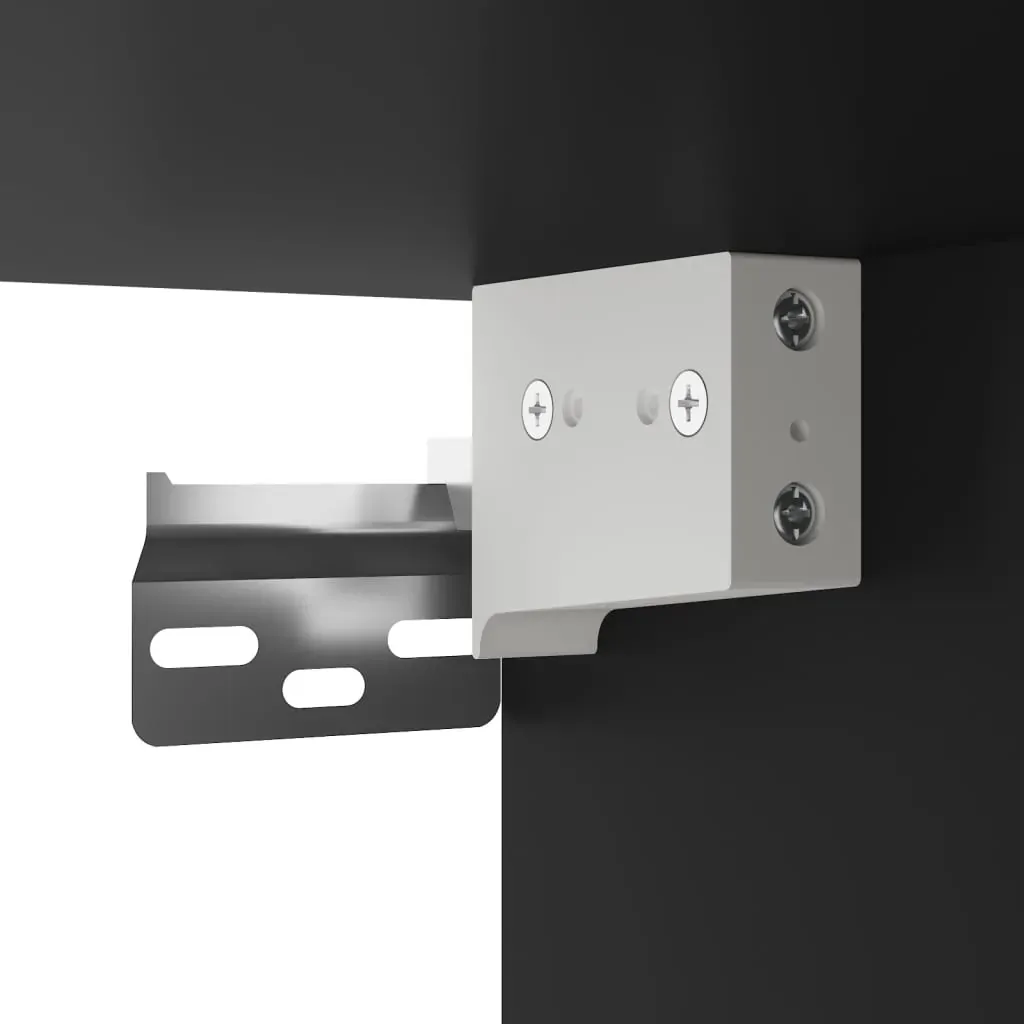 TV Cabinets Wall-mounted 2 pcs Black 80x30x41 cm Price