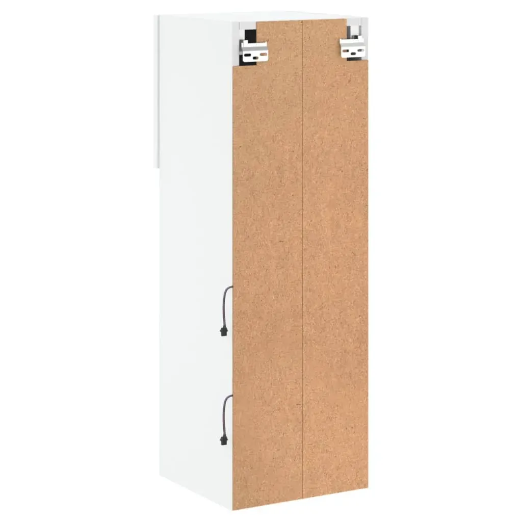 TV Cabinets with LED Lights 2 pcs White 30.5x30x90 cm Price