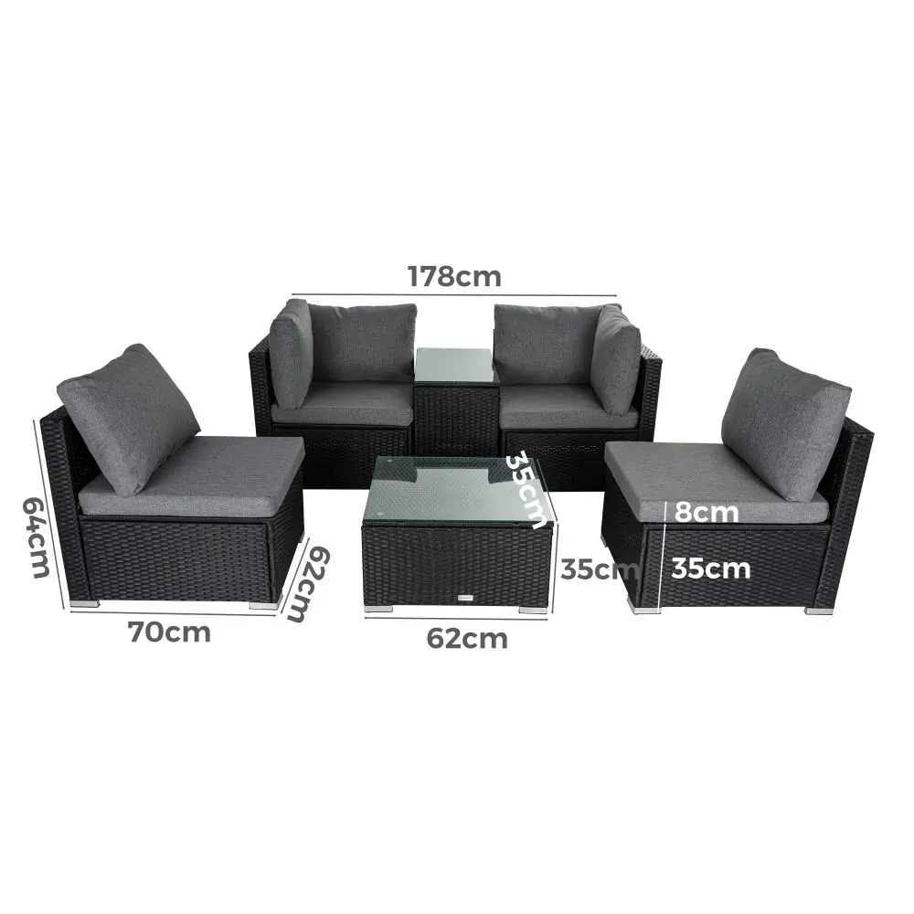 Modular Outdoor Wicker Lounge Set Price