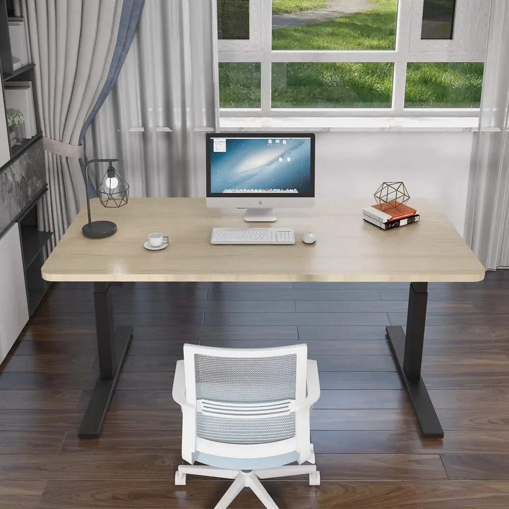 Standing Desk Height Adjustable Sit Black Stand Motorised Dual Motors Frame Price