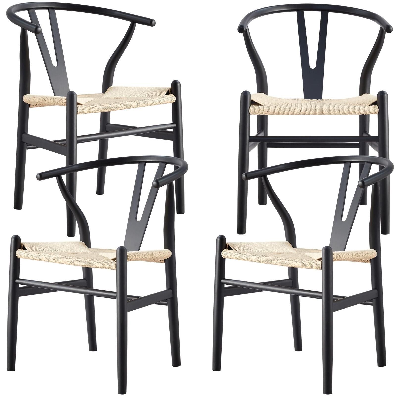 Anemone Wishbone Dining Chair Beech Timber Replica Hans Wenger Price