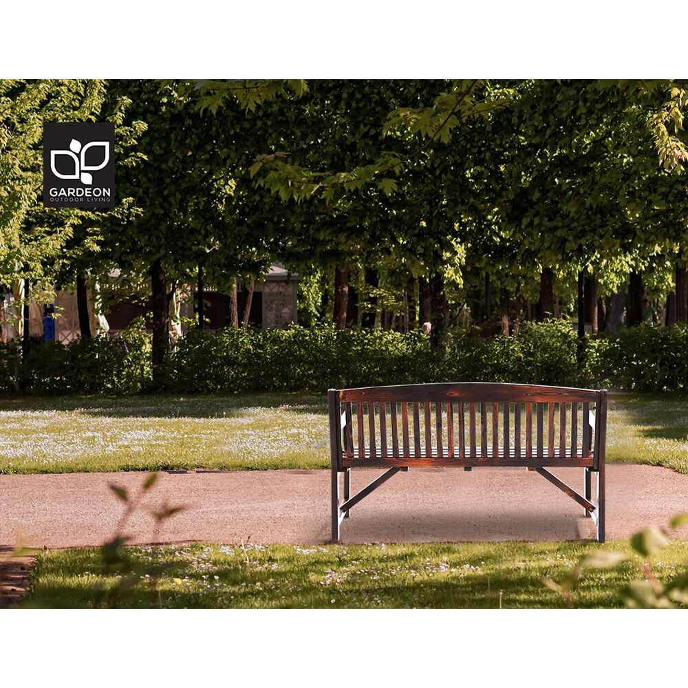 Wooden Garden Bench Chair Outdoor Furniture Decor Patio Deck 3 Seater Price