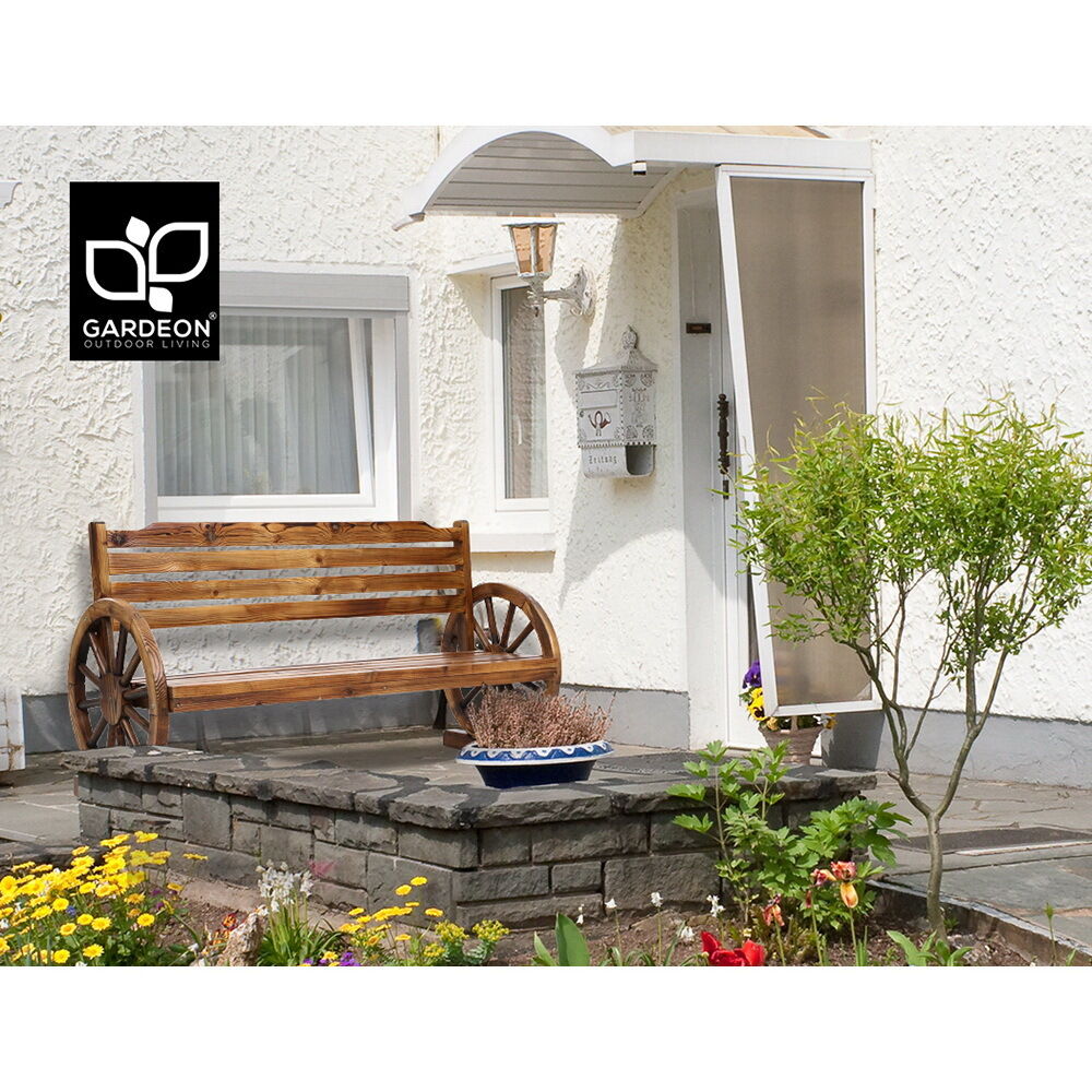 Garden Bench Wooden Wagon Chair Outdoor Furniture Backyard Lounge Price
