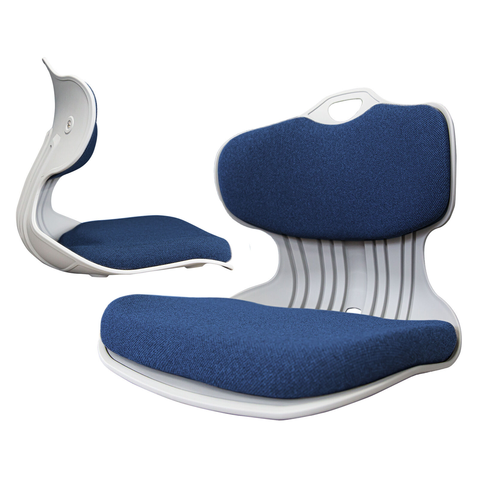 Samgong Grey Slender Chair Posture Correction Seat Floor Lounge Stackable Price