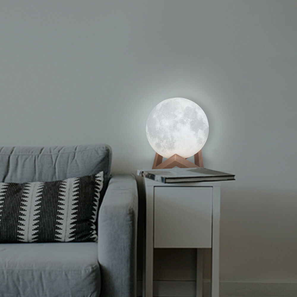 3D Magical Moon Lamp USB LED Night Light Moonlight Touch Sensor Diameter Price