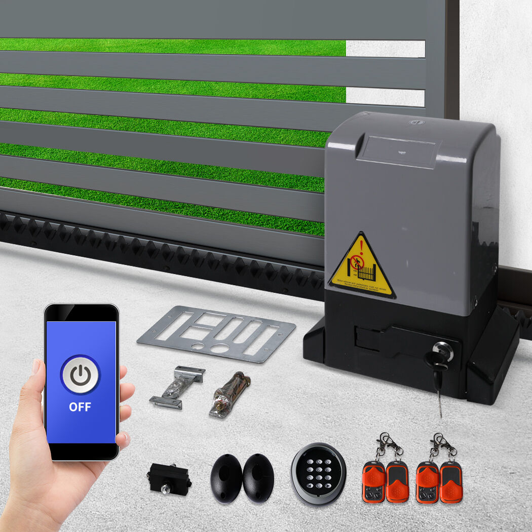 Sliding GaOpener 1500kg Automatic Motor RemoAPP Control Key Pad Kit Price