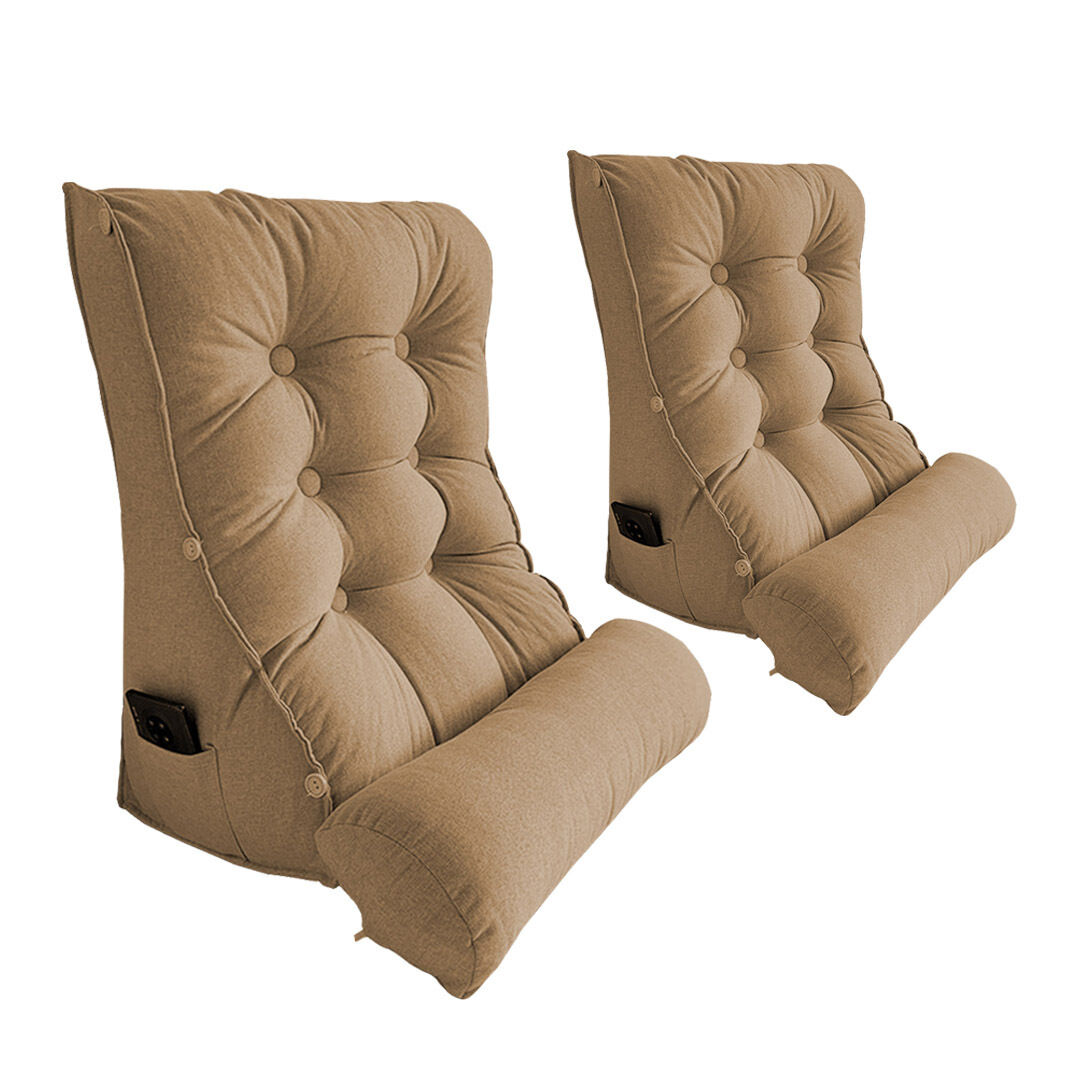 Triangular Wedge Lumbar Pillow Headboard Backrest Sofa Bed Cushion Home Decor Price