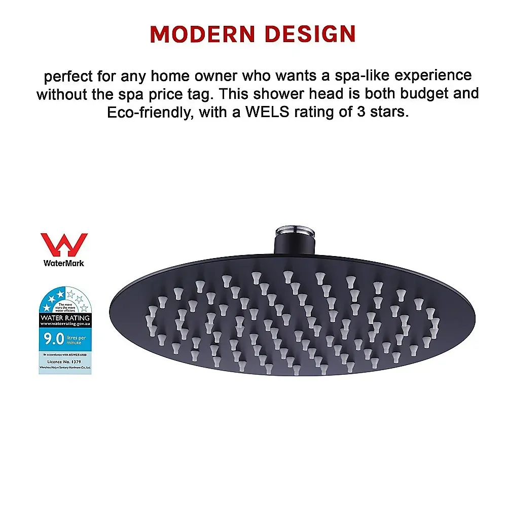 200mm Shower Head Round 304SS Electroplated Price