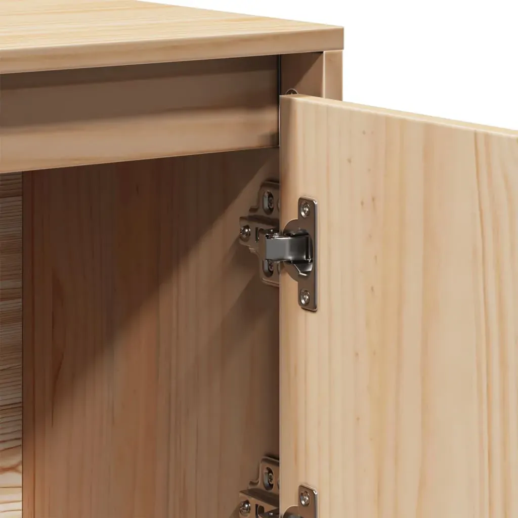 Highboard 110.5x35x117 cm Solid Wood Pine Price