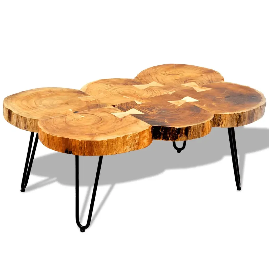 Coffee Table 6 Trunks Solid Sheesham Wood Price