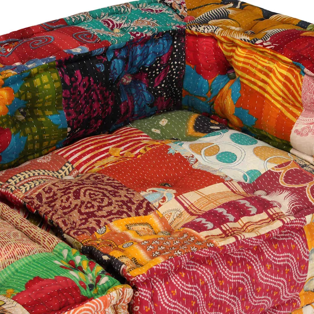 Cardiff 2-Seater Modular Pouffe Fabric Price