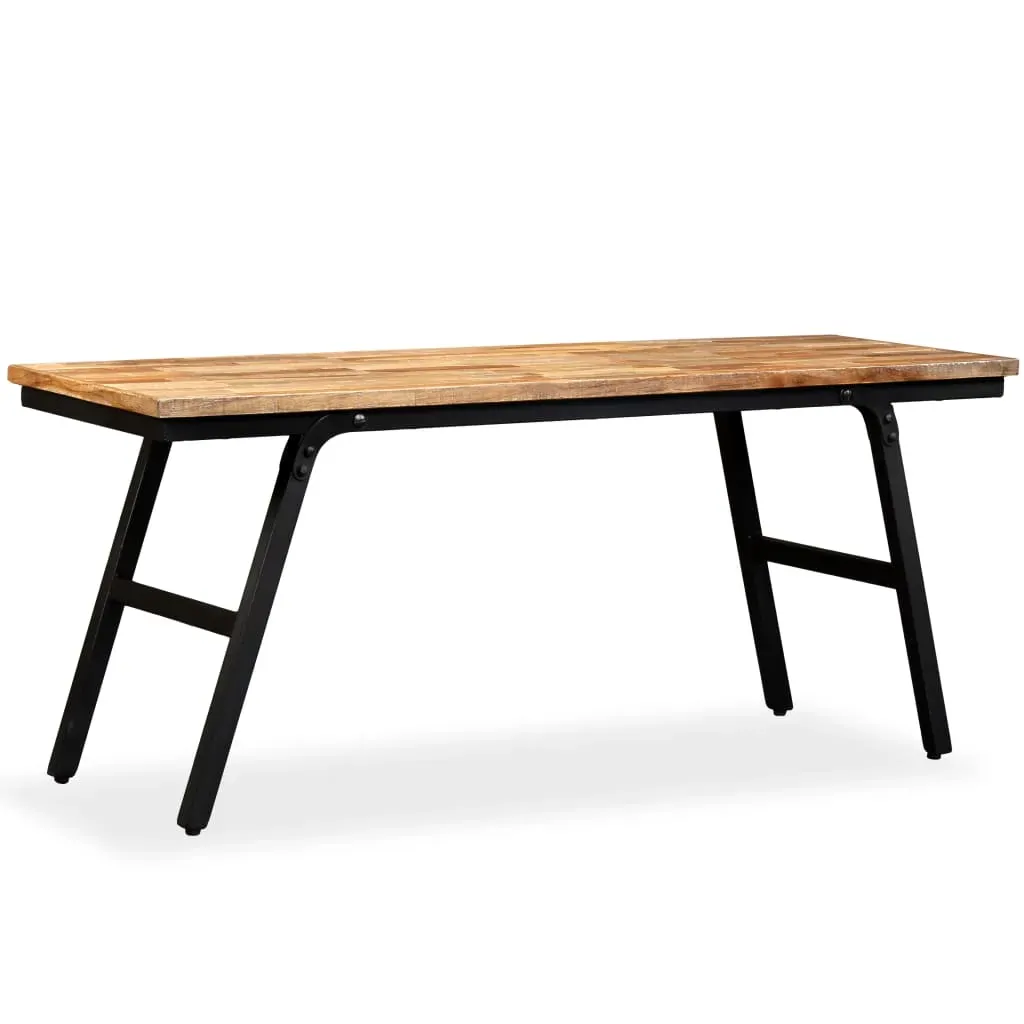 Bench Reclaimed Teak and Steel 110x35x45 cm Price