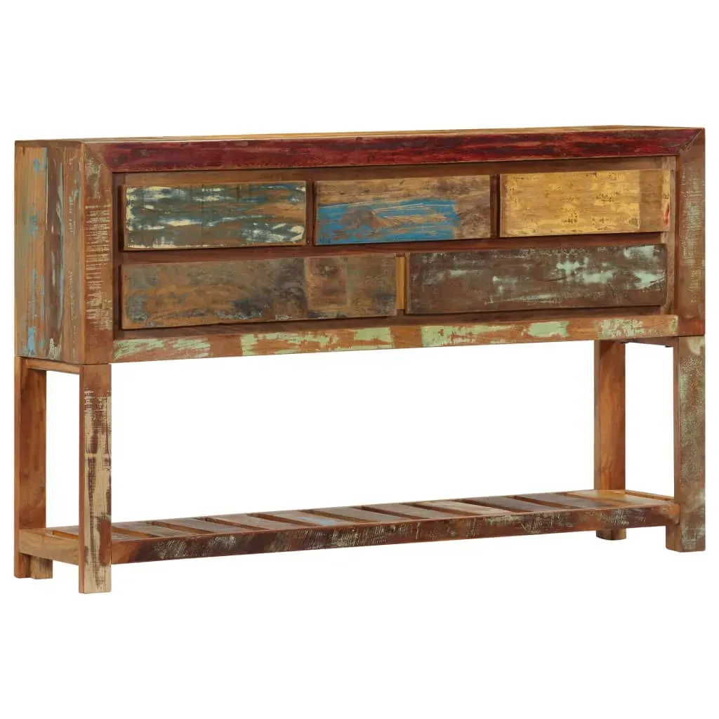Sideboard 120x30x75 cm Solid Reclaimed Wood Price