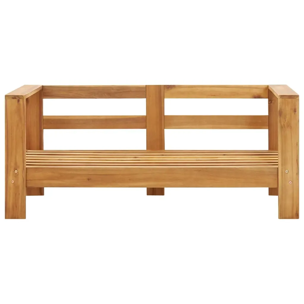 Garden Lounge Set with Cushions Solid Acacia Wood Price