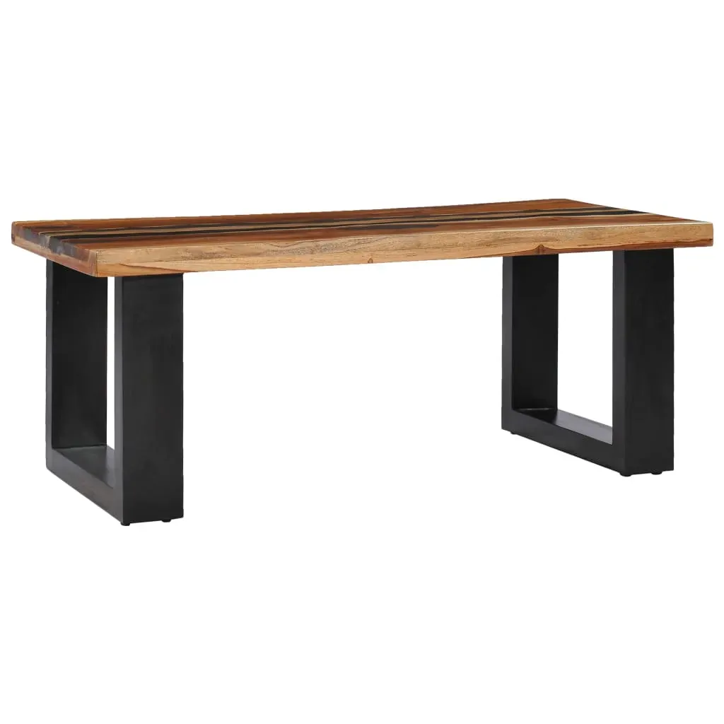 Coffee Table 100x50x40 cm Solid Teak Wood Price
