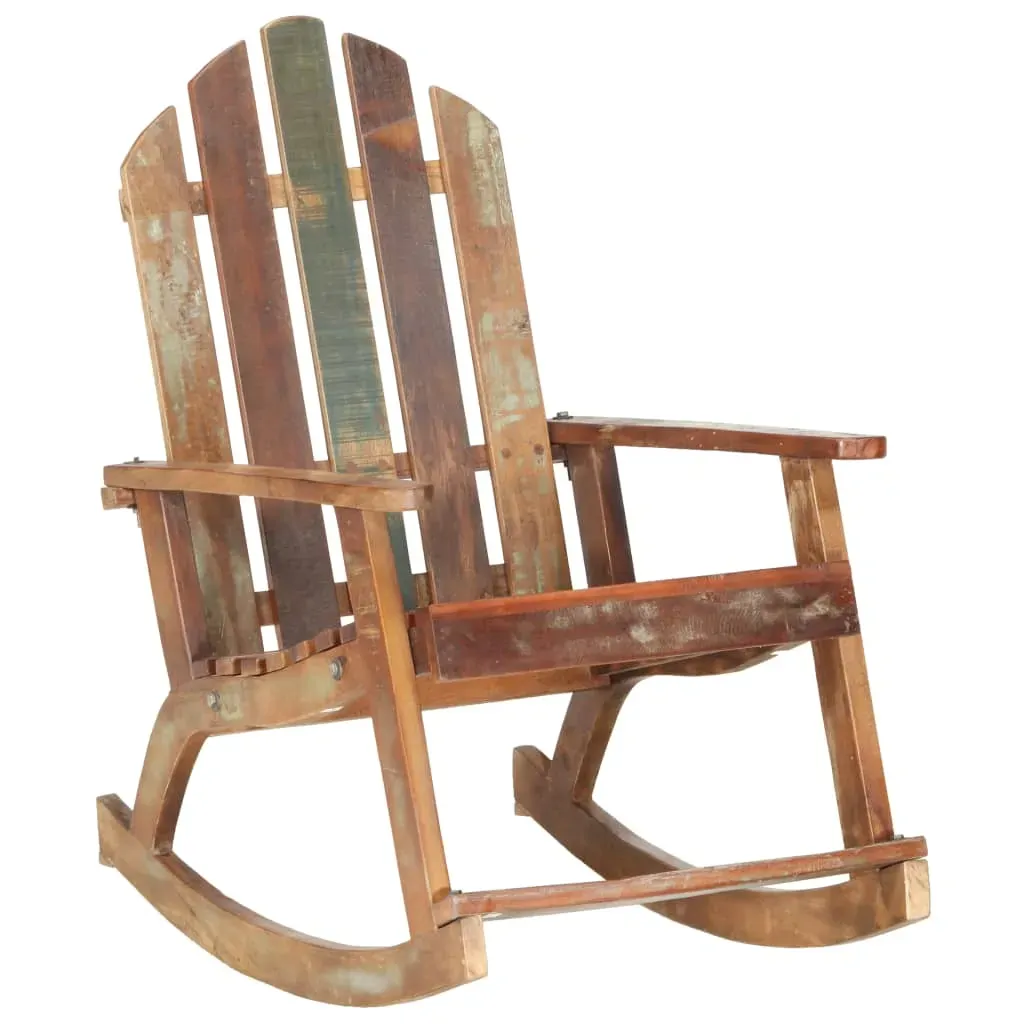 Garden Rocking Chair Solid Reclaimed Wood Price