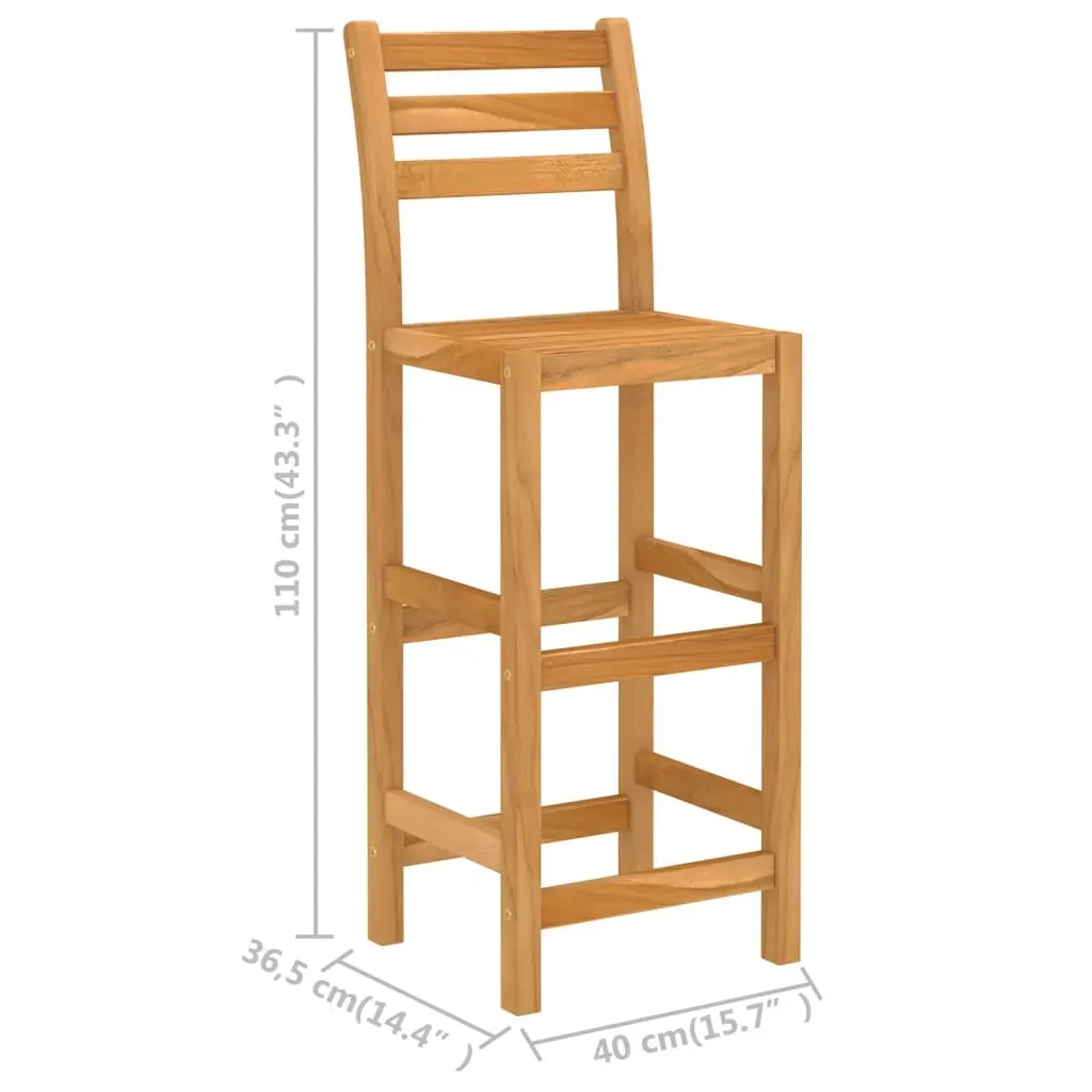 Outdoor Bar Set Solid Acacia Wood Price
