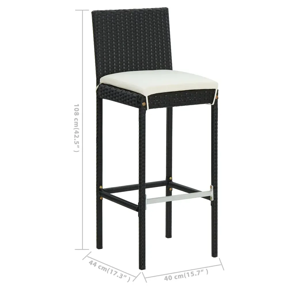 Garden Bar Set with Cushions Price