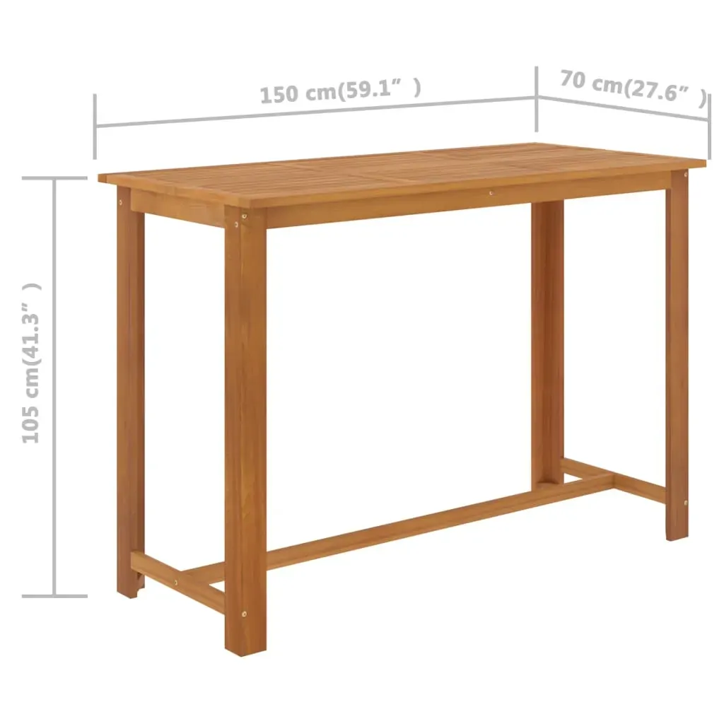 Garden Bar Set with Cushions Price