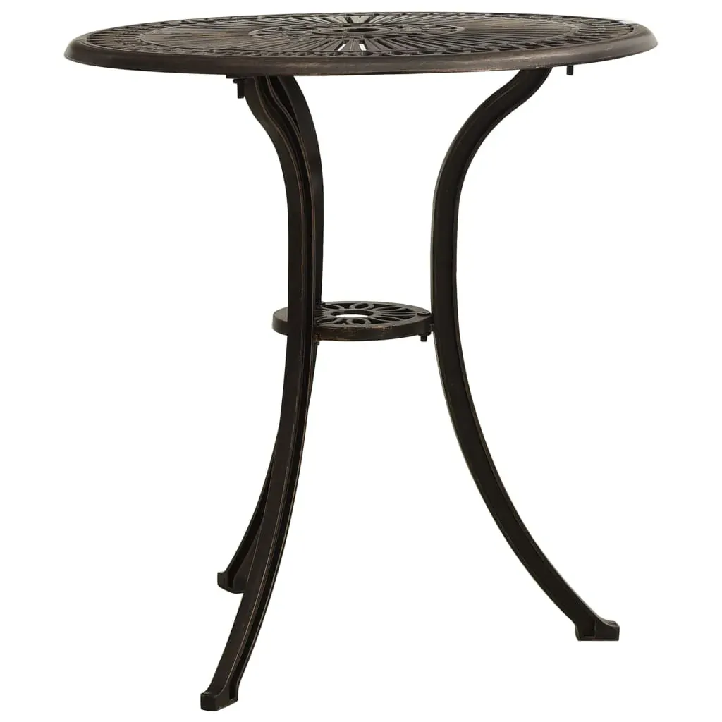 3 Piece Bistro Set Cast Aluminium Price