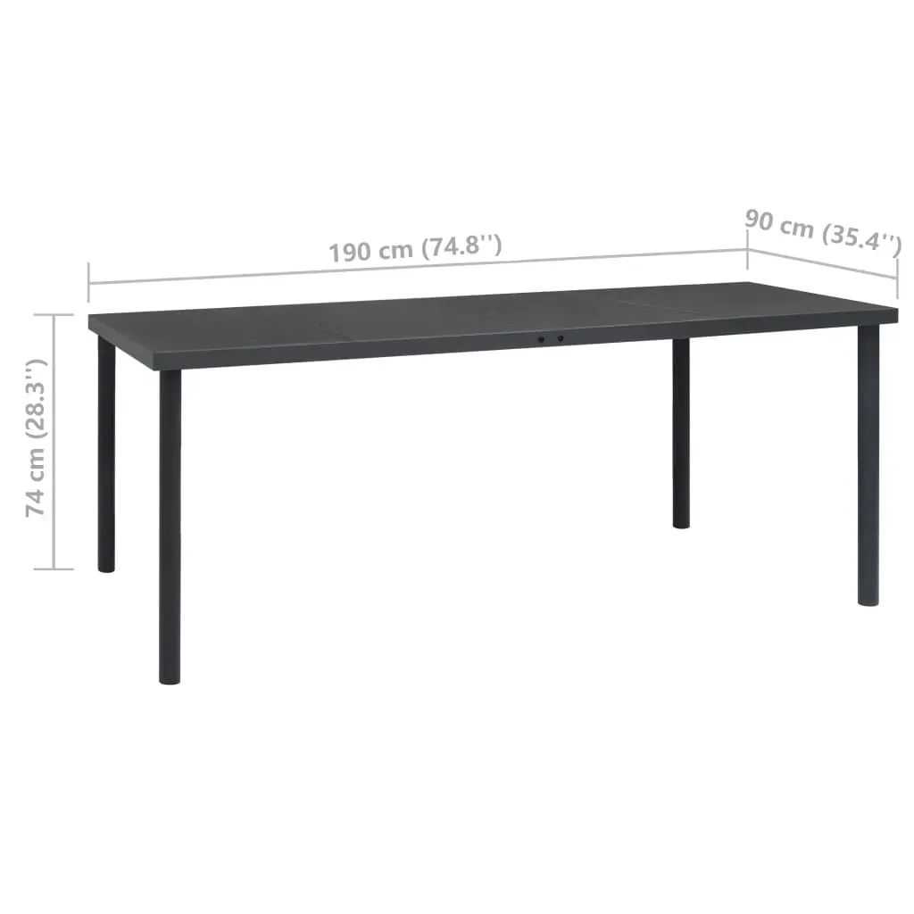 Outdoor Dining Set Steel Price