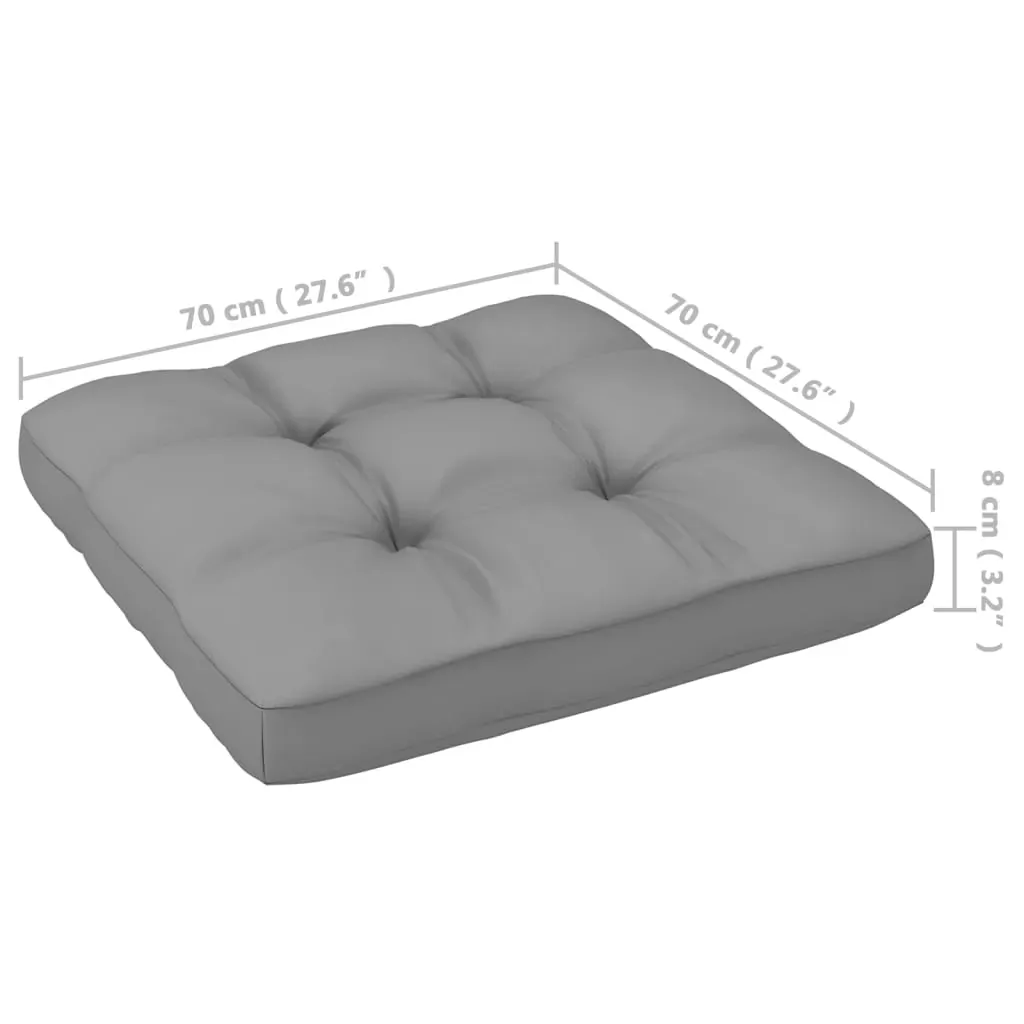 7 Piece Garden Lounge Set Solid Pinewood Price