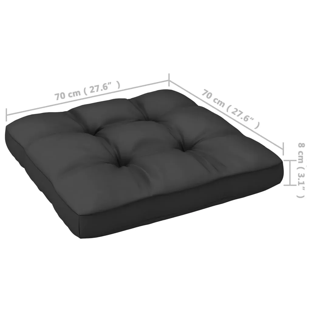 Garden Lounge Set with Cushions Solid Pinewood Price