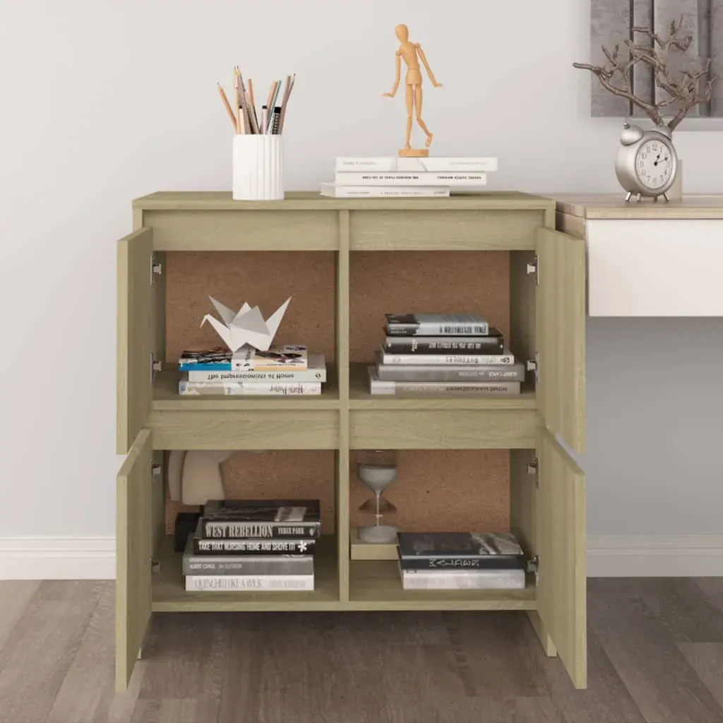 Sideboards 2 pcs 70x41x75 cm Engineered Wood Price