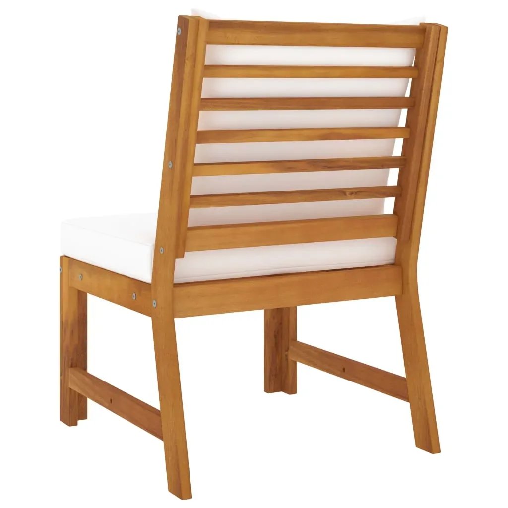 3 Piece Garden Lounge Set with Cushion Solid Acacia Wood Price