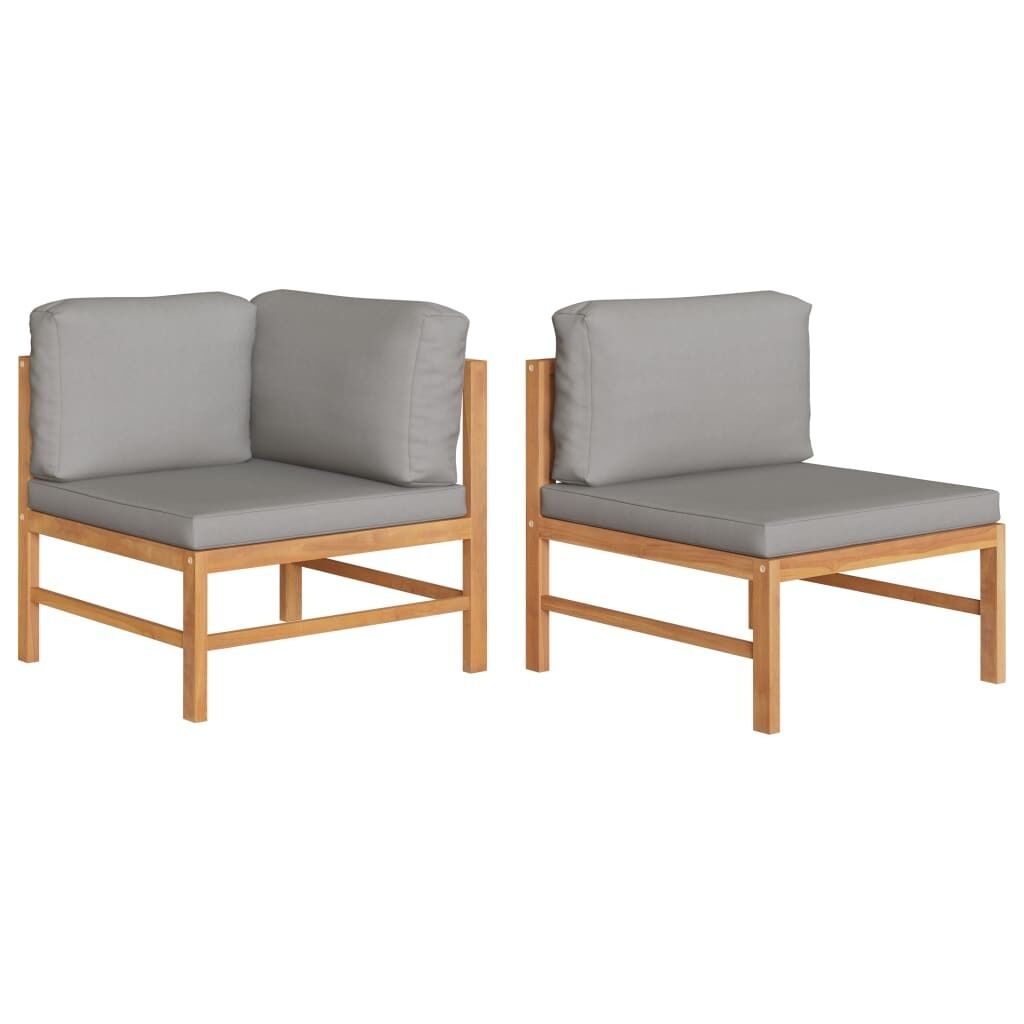 Sofa with Cushions Solid Teak Wood Price