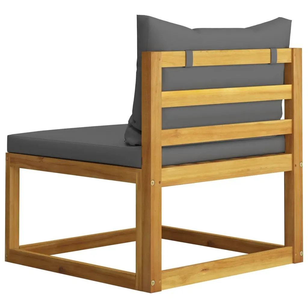 Garden Lounge Set with Cushions Solid Acacia Wood Price
