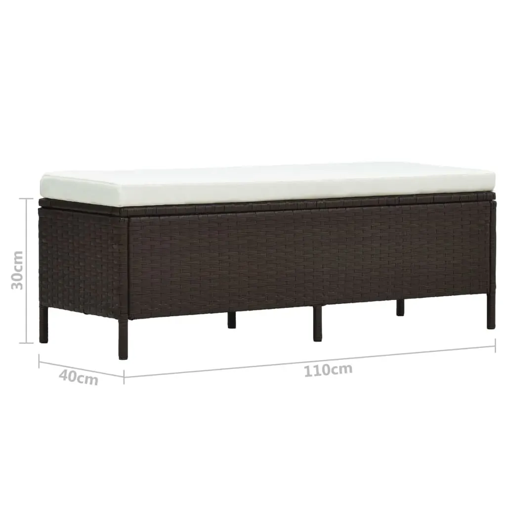 3 Piece Garden Lounge Set with Cushions Poly Rattan Price
